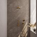 Brauer Gold Carving Thermostatische Regendoucheset Inbouw -, Ophalen of Verzenden, Nieuw