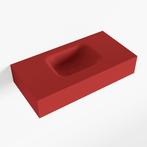 MONDIAZ LEX Fire vrijhangende solid surface wastafel 60cm., Ophalen of Verzenden, Nieuw, Overige typen