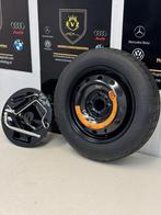 Fiat 500 reservewiel thuiskomer+Krikset en sleutelset 2015, 14 inch, Nieuw, 135 mm, Band(en)