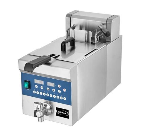 Friteuse Shi-Fan | 8L | Met automatisch instelbare mand lift, Zakelijke goederen, Horeca | Keukenapparatuur, Nieuw in verpakking