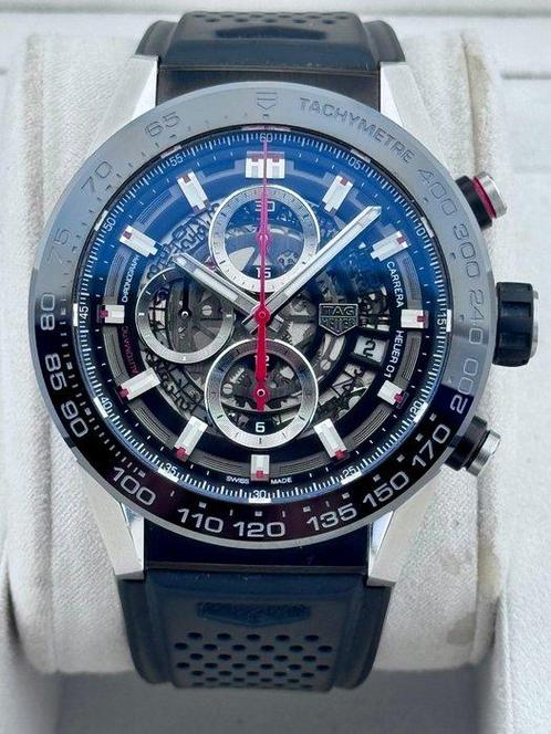 TAG Heuer - Carrera Caliber Heuer 01 Skeleton Chronograpgh, Sieraden, Tassen en Uiterlijk, Horloges | Antiek