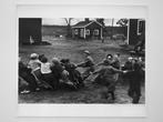 Werner Bischof - Children playing Tug of War, Finland, 1948