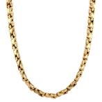 Gouden fantasie collier 14 krt, Sieraden, Tassen en Uiterlijk, Kettingen, Ophalen of Verzenden, Nieuw