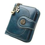 ZILOU Overslagportemonnee - Compact - Blauw [TIP!], Verzenden, Nieuw, Blauw, Overige merken
