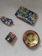 Garcia Esmaltes - Suikergoed schotel - bladvormig,, Antiek en Kunst