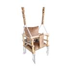 Luxe houten 3 in 1 beige bruine meegroei baby schommel en, Ophalen of Verzenden, Nieuw