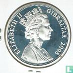 Gibraltar 5 pounds 2005 (PROOF - zilver) 200th anniversa..., Postzegels en Munten, Verzenden, Losse munt, Goud
