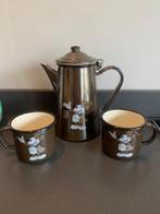 Koffie- en theeservies (3) - Emaille - Mickey Mouse, Nieuw