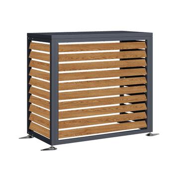 Airco omkasting - ombouw warmtepomp - 100x50cm - RVS - ho... beschikbaar voor biedingen