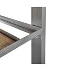 Werkbank grijs 200 cm met hardhouten blad, Doe-het-zelf en Verbouw, Nieuw, Ophalen of Verzenden