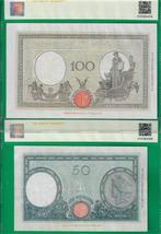 Italië. - 50 lire 31/3/1943 and 100 lire 9/12/1942 - Pick