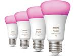 Philips Hue lampen - wit en gekleurd licht - LED - E27 -, Verzenden, Zo goed als nieuw