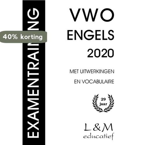 Examentraining vwo Engels 2020 9789054894209 H.G.A. Honders, Boeken, Schoolboeken, Gelezen, Verzenden