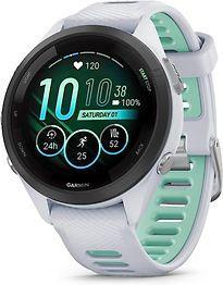 Garmin Forerunner 265S 42 mm wit/zwart met een wit/groene, Telecommunicatie, Mobiele telefoons | Toebehoren en Onderdelen, Zo goed als nieuw