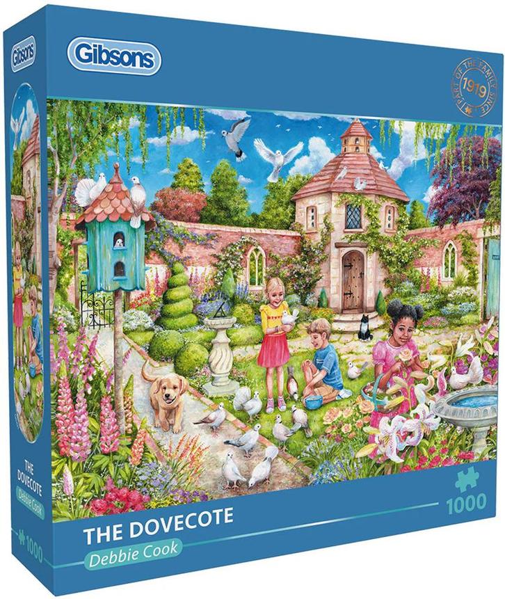 Debbie Cook - The Dovecote Puzzel (1000 stukjes) | Gibsons -, Hobby en Vrije tijd, Denksport en Puzzels, Nieuw, Verzenden