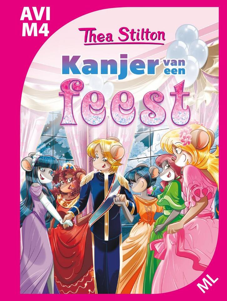 Kanjer van een feest / Thea Stilton 9789464290646, Boeken, Kinderboeken | Jeugd | onder 10 jaar, Gelezen, Verzenden