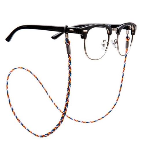 Fako Bijoux® - Brillenkoord - Gevlochten - 4.5mm - 70cm -, Sieraden, Tassen en Uiterlijk, Zonnebrillen en Brillen | Dames, Verzenden