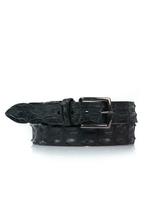 Originele croco leren riem Sicily zwart Aanbieding, Kleding | Heren, Nieuw, Echt leder, Riccamente, Ophalen of Verzenden