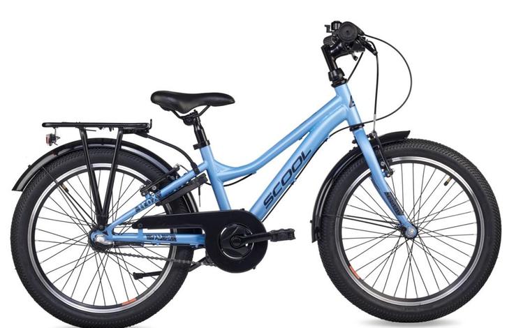 SCOOL troX  20 Ice Blue 3-Speed 6+, Fietsen en Brommers, Fietsen | Kinderfietsjes, Nieuw, Verzenden