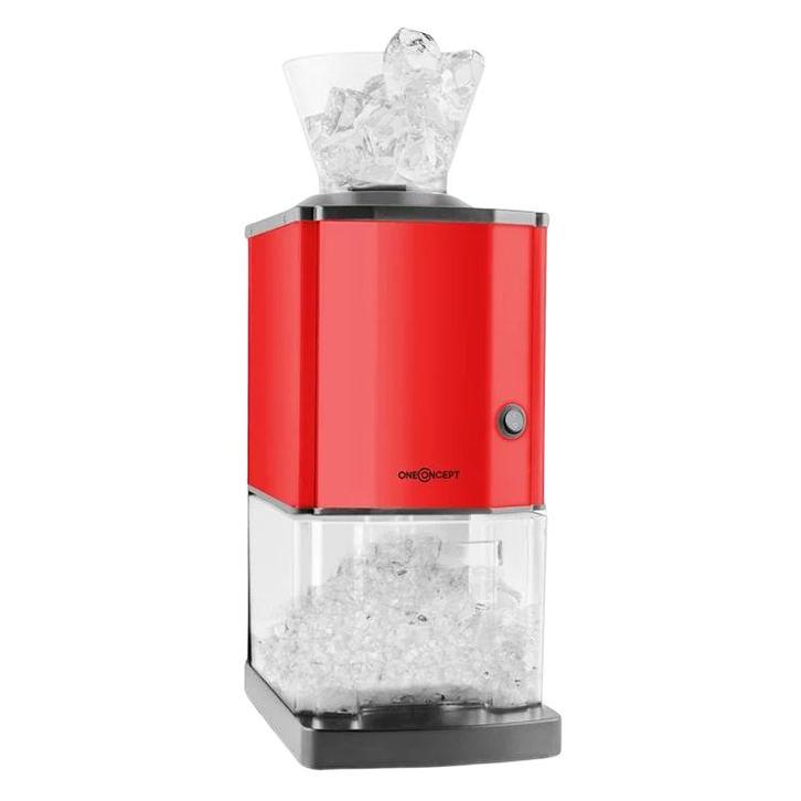 Klarstein Icebreaker ijscrusher – 15 kg/u – Rood, Witgoed en Apparatuur, Keukenmixers, Refurbished, 3 tot 4 liter, Ophalen of Verzenden