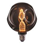 LED Filament lamp Smoked Globe 125 mm 4 Watt Dimbaar Extra, Ophalen of Verzenden, Nieuw