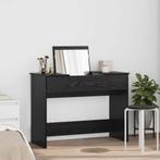 vidaXL Plafondtafel met lade Zwart eiken 100 x 45 x 76 cm, Huis en Inrichting, Verzenden, Nieuw