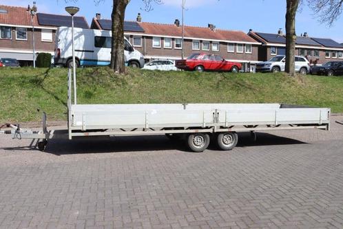 Veiling: Platte Oplegger Hulco MEDAX-2 2012, Auto's, Vrachtwagens, BTW verrekenbaar, Overige brandstoffen, Overige kleuren, Aanhangers en Opleggers