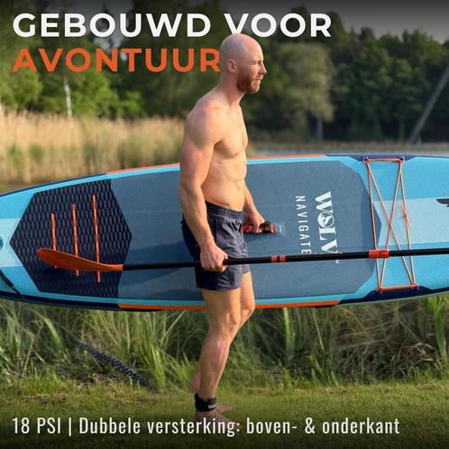 WOLV Navigate 10.6 – Opblaasbaar SUP Board met Accessoires, Watersport en Boten, Suppen, SUP-boards, Nieuw, Verzenden