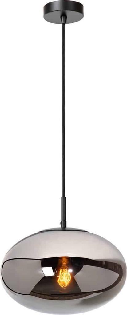 Lucide ELEGANCE Hanglamp Ø 30 cm - 1xE27 - Fumé, Huis en Inrichting, Lampen | Hanglampen, Zo goed als nieuw, Ophalen of Verzenden