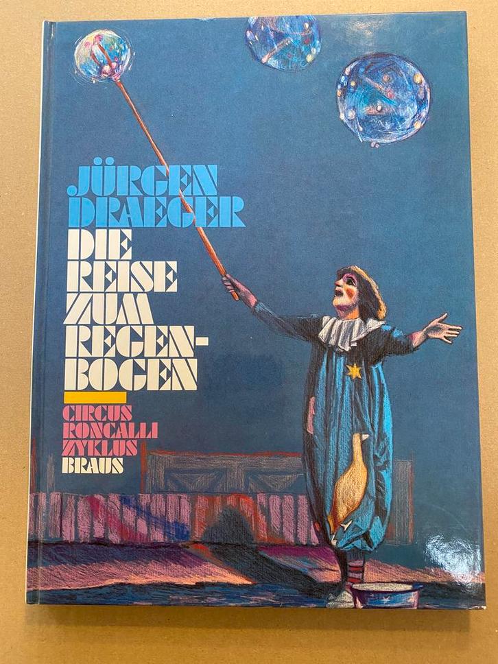 Circus-Kunst in Kleur - Circus Roncalli prachtige tekeningen, Boeken, Kunst en Cultuur | Beeldend, Zo goed als nieuw, Schilder- en Tekenkunst