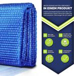 Tillvex® Zwembad Zonnezeil - Afdekzeil - Rond - Ø400cm - Bla, Verzenden, Nieuw