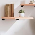 vidaXL Wandschap 40x50x(2-4) cm onbehandeld massief, Huis en Inrichting, Woonaccessoires | Wandplanken en Boekenplanken, Verzenden