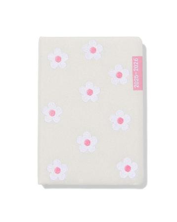 HEMA Schoolagenda 25-26 21.8x15.2cm padded bloem beschikbaar voor biedingen