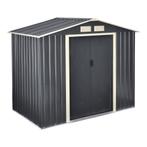 [en.casa] Tuinhuis tuinschuur met schuifdeur 213x127x185 cm, Verzenden, Nieuw