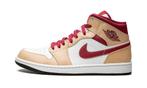 Jordan 1 Mid Light Curry - maat 46 (Sneakers, Schoenen), ["Jordan","Nike","Nike Jordan","Air Jordan"], Verzenden, Nieuw, Sneakers of Gympen