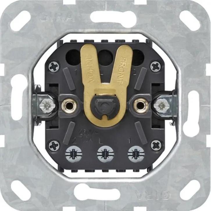 Gira jaloezie draaischakelaar 1-polig inbouw - 015400, Doe-het-zelf en Verbouw, Elektra en Kabels, Nieuw, Ophalen of Verzenden