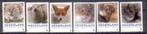 Nederland 2013 - zoogdieren in nederland complete serie, Gestempeld