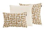 Hartman sierkussenset - Otis Yellow/Estelle Natural - 3 st., Tuin en Terras, Tuinmeubel-accessoires, Verzenden, Nieuw
