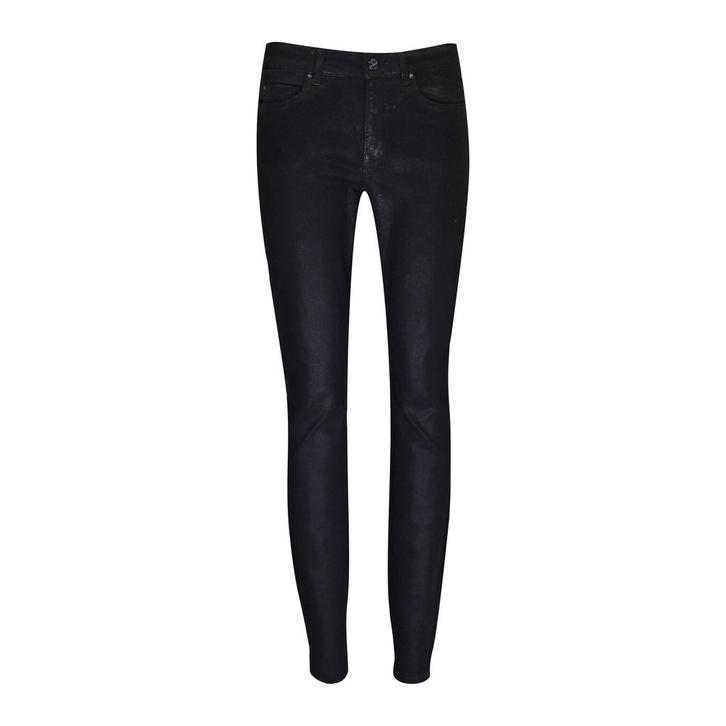 MAC • zwarte Dream Skinny jeans coated • 34, Kleding | Dames, Spijkerbroeken en Jeans, Zwart, Nieuw, Verzenden