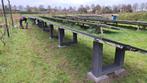 Zonnepanelen Hoge/lage  betonsteun plat-dak - veldopstelling, Ophalen, Nieuw