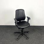 Bureaustoel Verksam - Zwart PU Leder, Gebruikt, Zwart, Ophalen of Verzenden, Bureaustoel