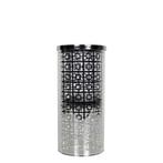 *windlicht cilinder zilver grieks small 20cm*, Verzenden, Nieuw