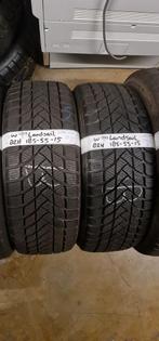 2x 185-55-15 Landsail Winter 7.7mm DEMO €40 PST 185 55 15, Ophalen, Gebruikt, 15 inch, Band(en)