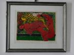 Corneille (1922-2010) - Le tigre amoureux, Antiek en Kunst