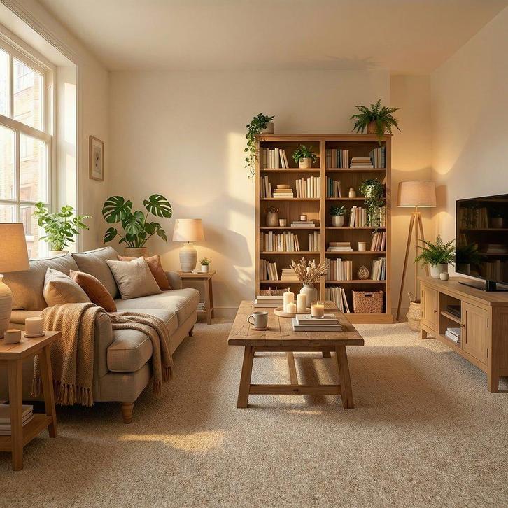 SALE!! - Tapijttegel Prime Frisé Lichtbruin, Huis en Inrichting, Stoffering | Vloerbedekking, Nieuw, Ophalen of Verzenden