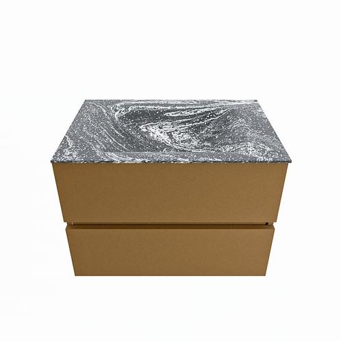 MONDIAZ VICA-DLUX 70cm badmeubel onderkast Oro 2 lades., Doe-het-zelf en Verbouw, Sanitair, Bad, Nieuw, Ophalen of Verzenden