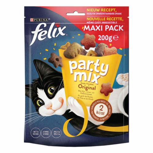5x Felix Snack Party Mix Original 200 gr, Dieren en Toebehoren, Dierenvoeding, Verzenden