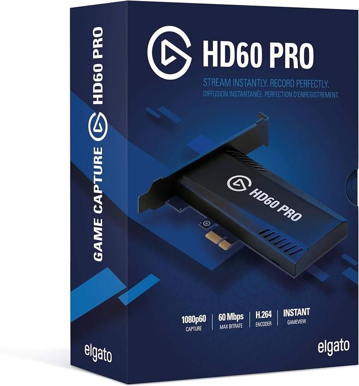 Elgato Game Capture HD60 Pro (In doos), Spelcomputers en Games, Spelcomputers | Sony PlayStation Consoles | Accessoires, Zo goed als nieuw