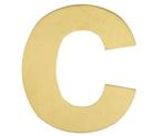 BASICS Huisnummer LBHN100-C PVD Mat Goud, Huis en Inrichting, Woonaccessoires | Overige, Ophalen of Verzenden, Nieuw