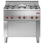 Diamond Horeca Fornuis + Heteluchtoven Pro 600 | 5 Kookpunte, Ophalen of Verzenden, Nieuw in verpakking